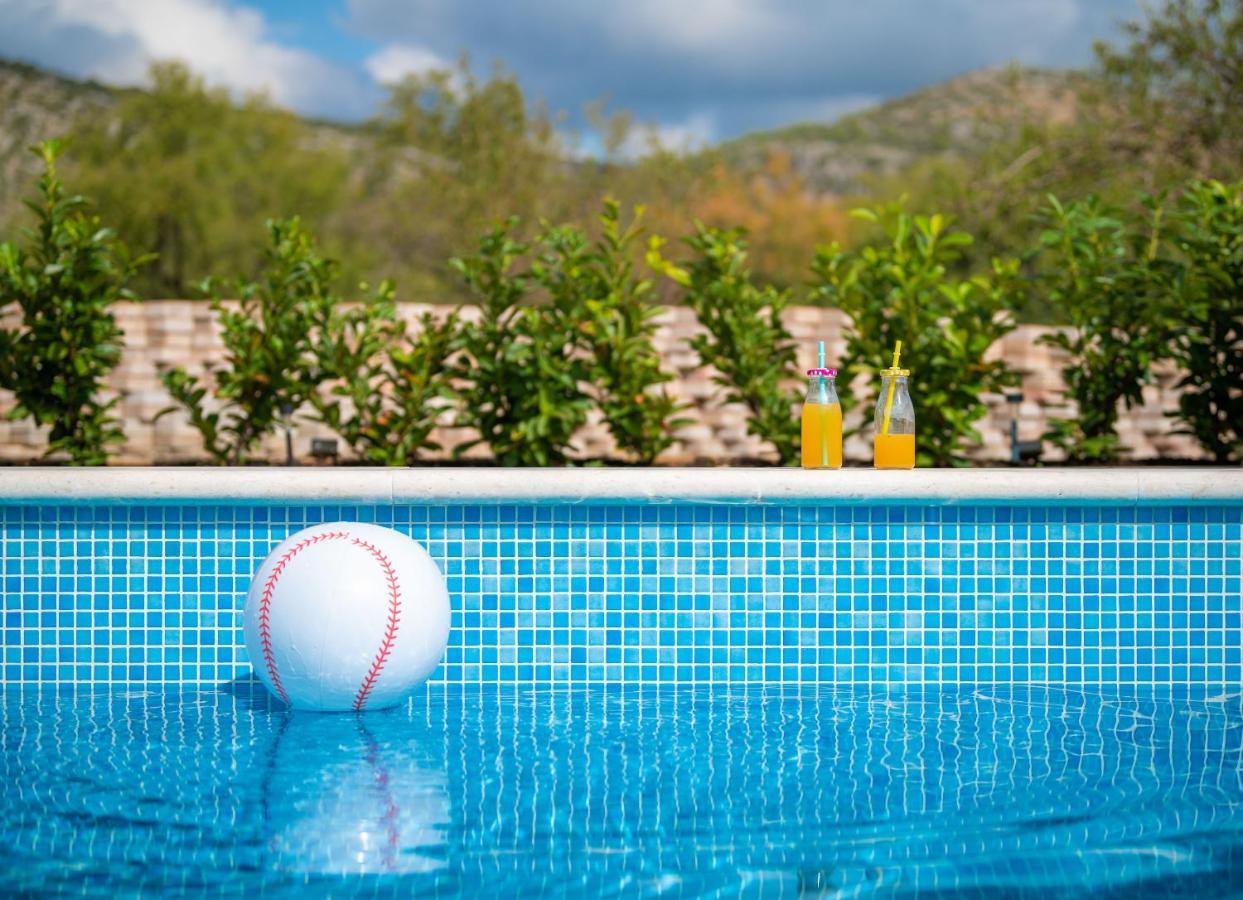 Central Dalmatian Pool&Grill House Gustirna Екстериор снимка